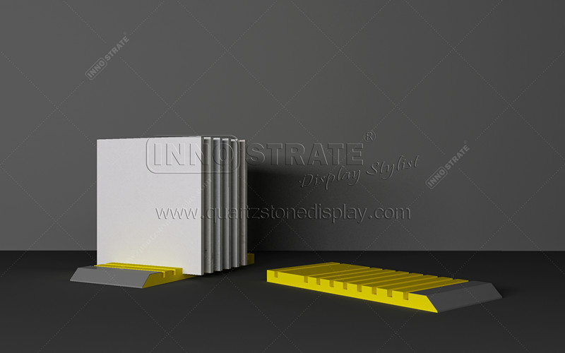 Factory made hot-sale Sample Available Plastic Shelves For Non-Staple Food - TC002 Stone Sample Display Rack – INNOSTRATE